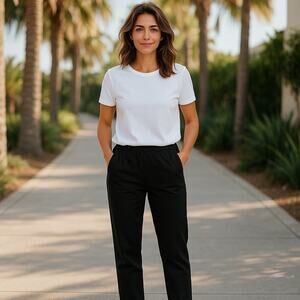 Talentless Men's Lightweight‎ Black Sweatpants Size XL